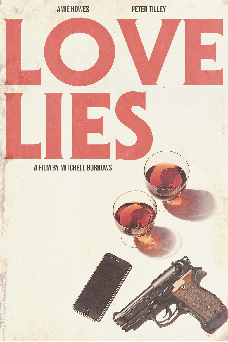 Love Lies poster background