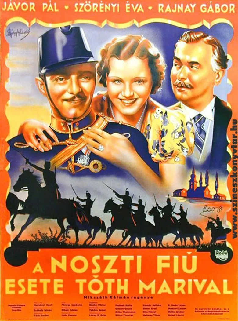 Young Noszty and Mary Toth poster background