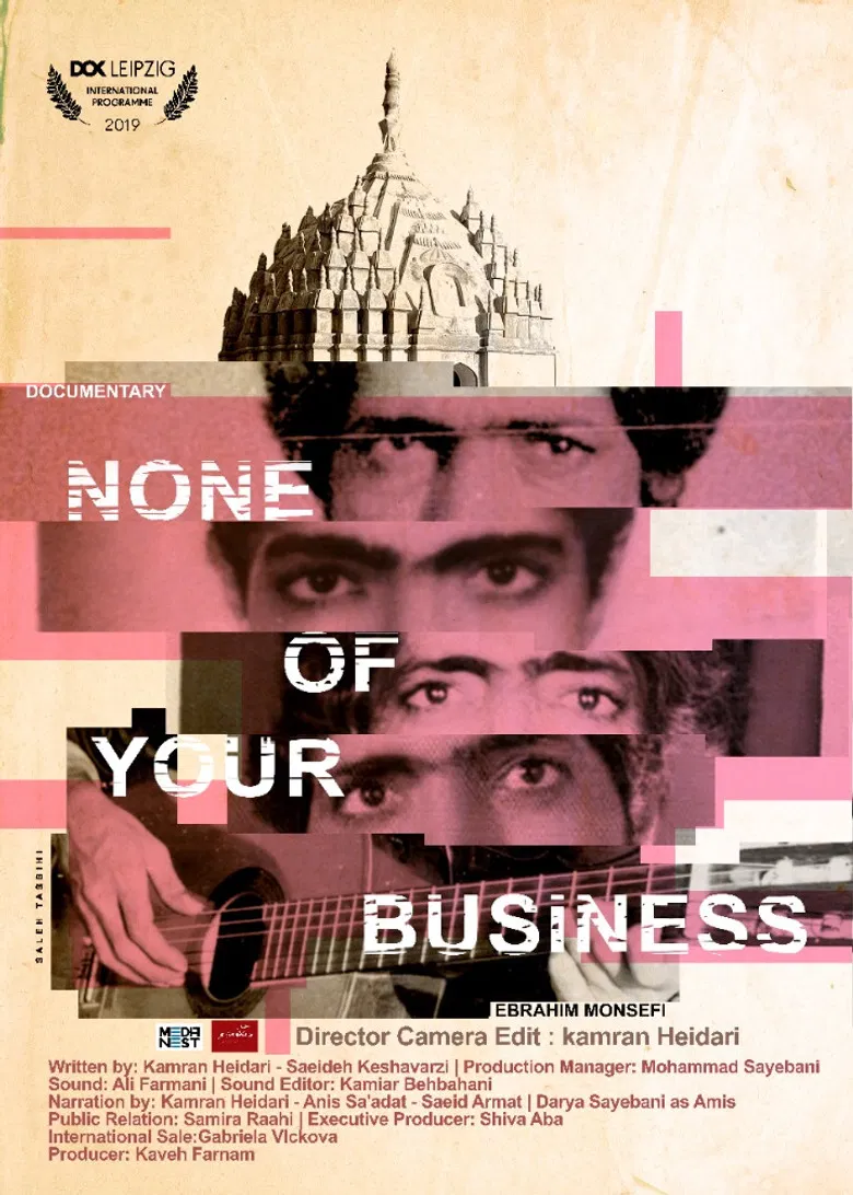 None of Your Business poster background
