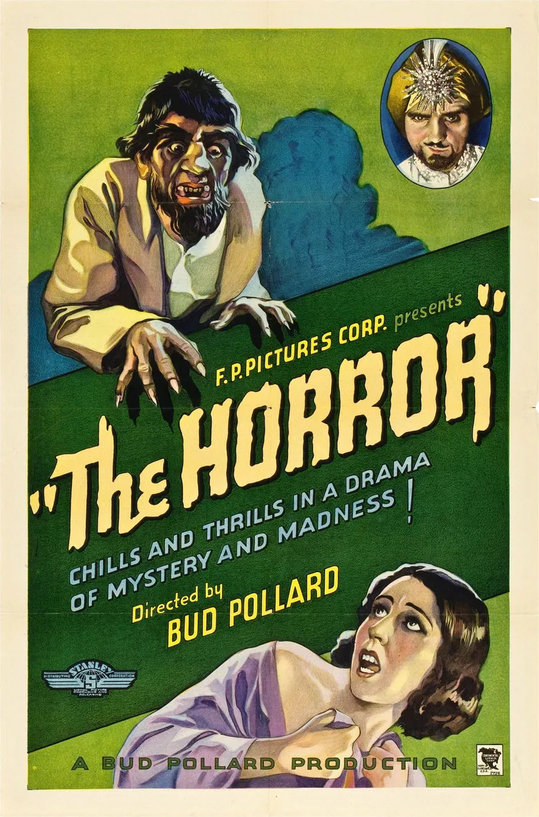 The Horror poster background