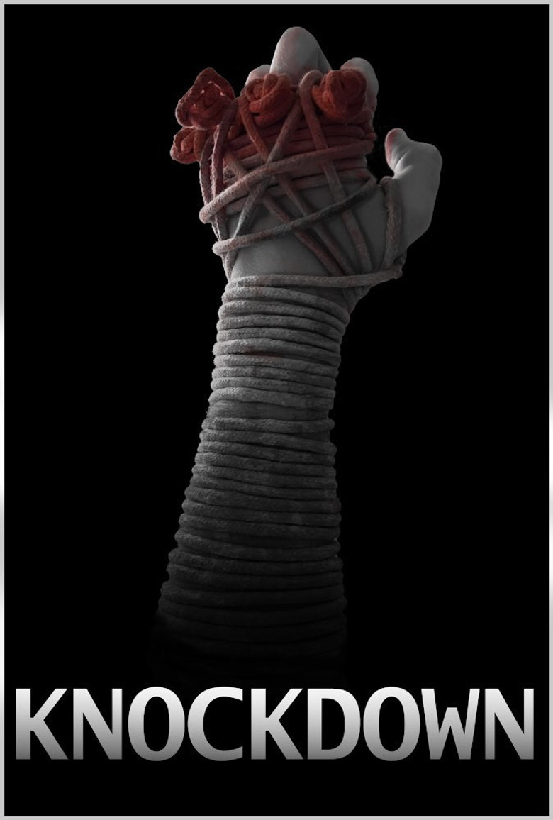 Knockdown poster background