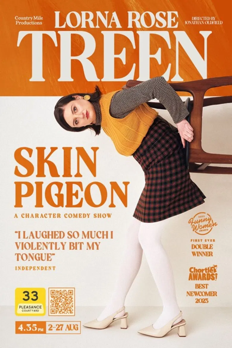 Lorna Rose Treen: Skin Pigeon poster background