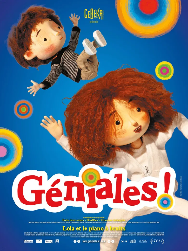 Géniales ! poster background