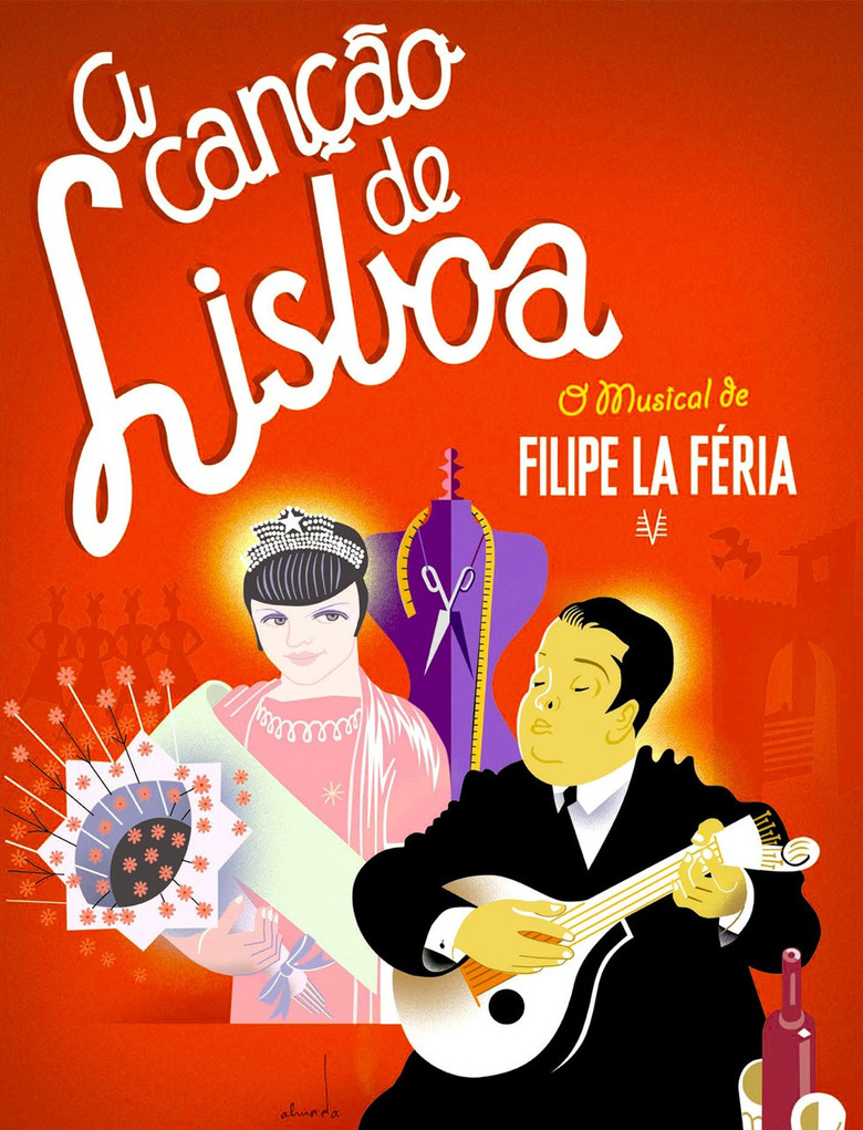 A Canção de Lisboa - O musical de Filipe La Féria poster background