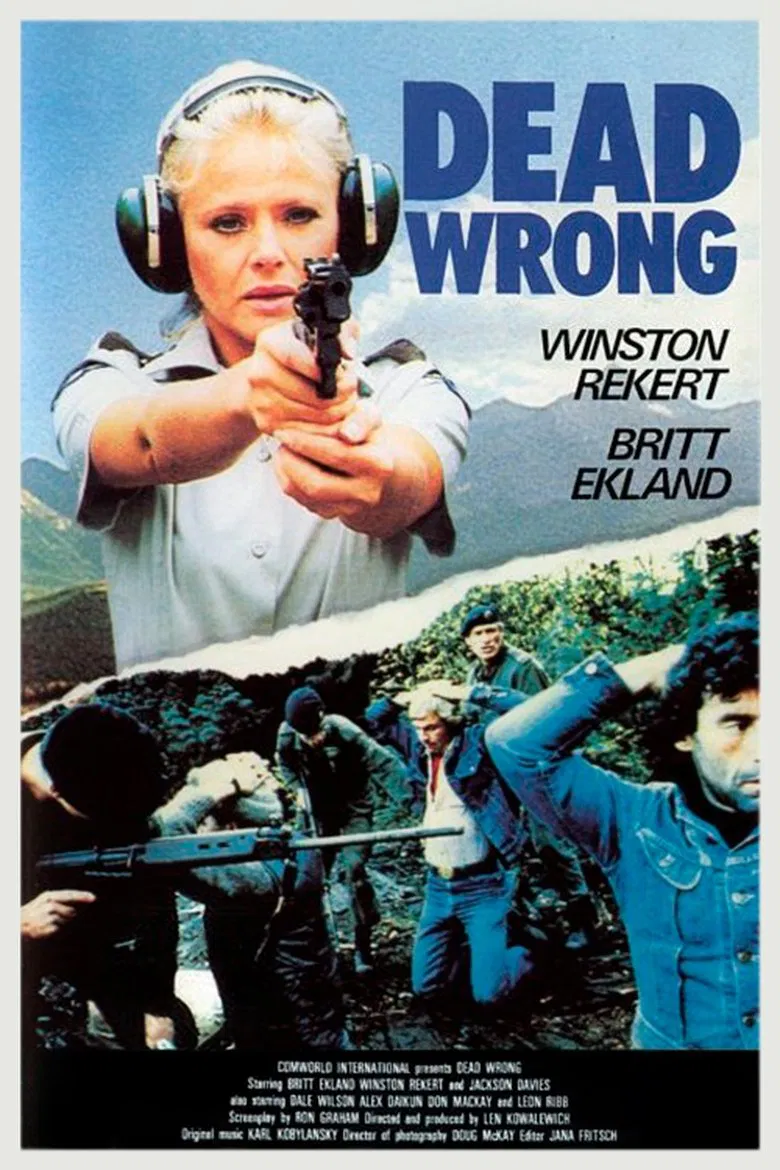 Dead Wrong poster background