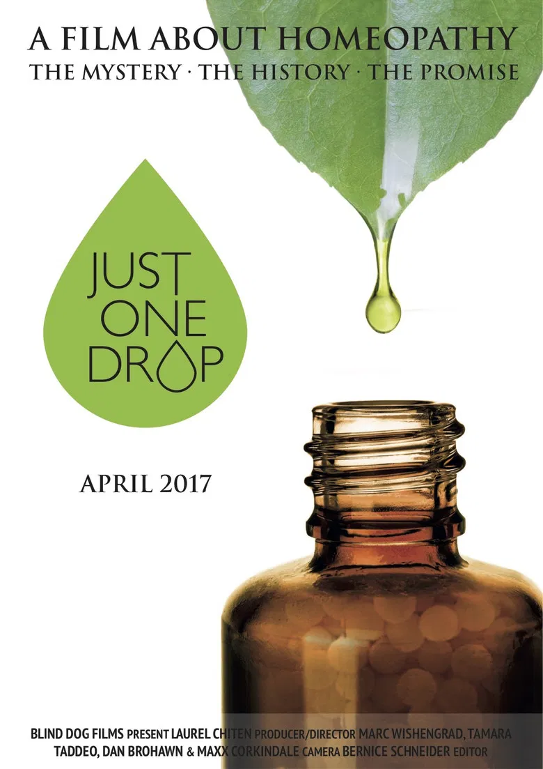 Just One Drop poster background