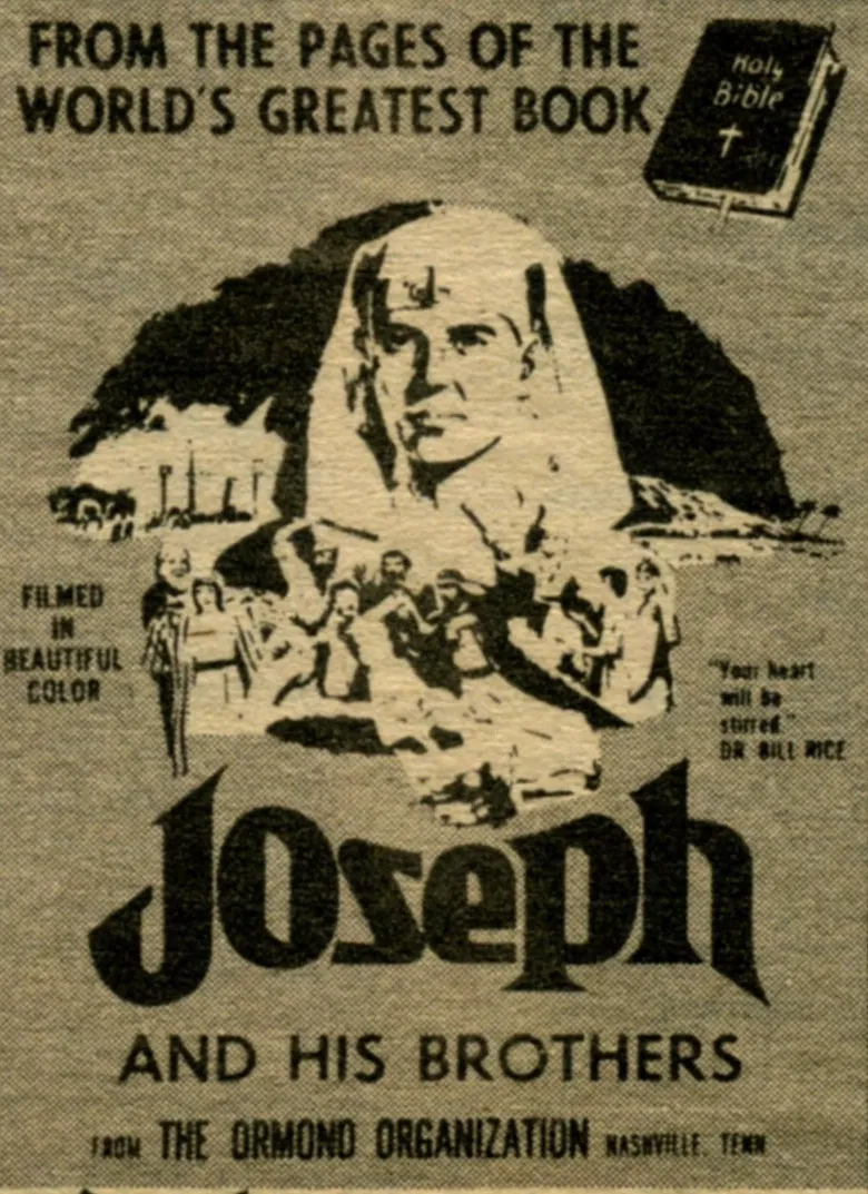Joseph and His Brothers poster background