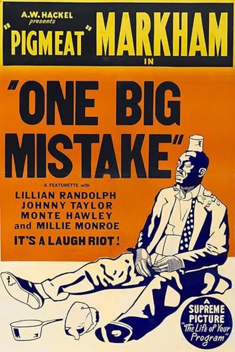 One Big Mistake poster background