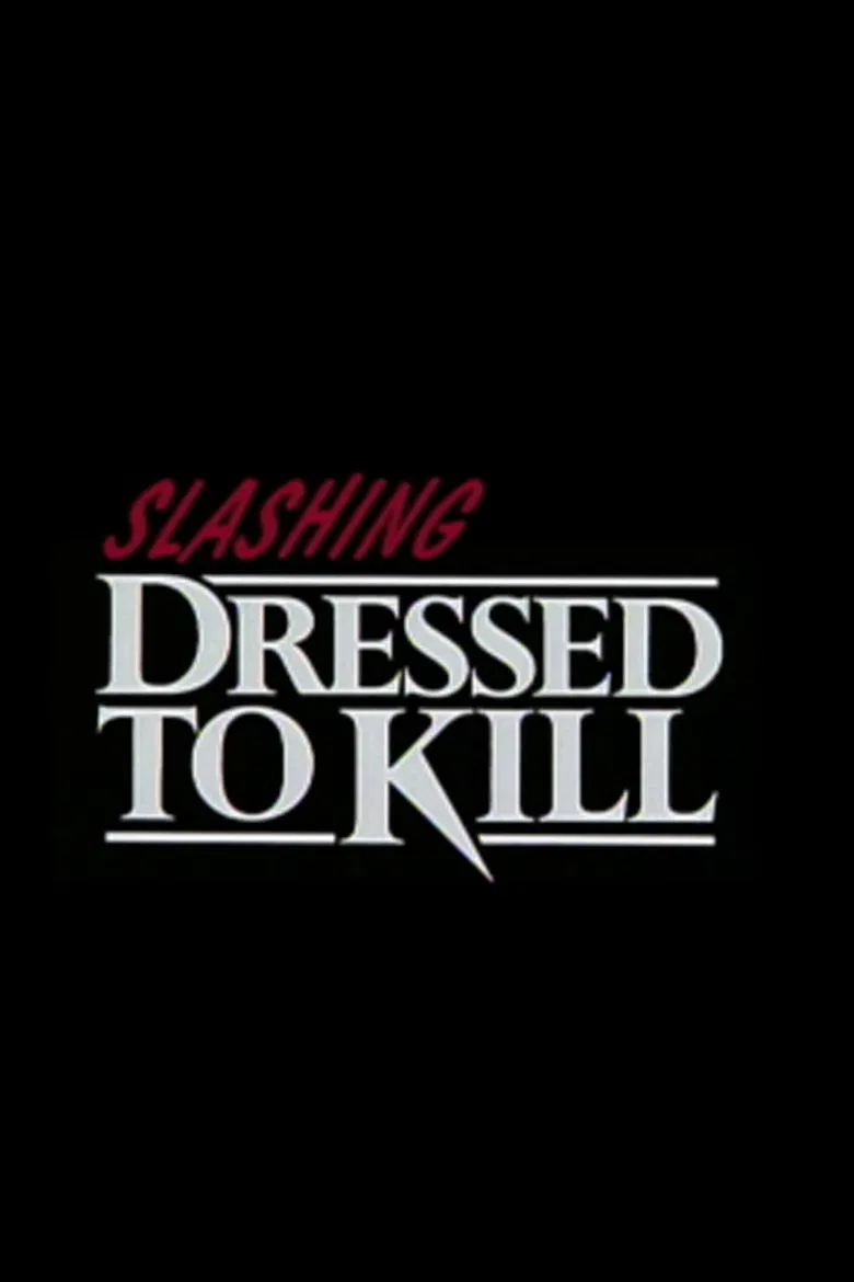 Slashing 'Dressed to Kill' poster background