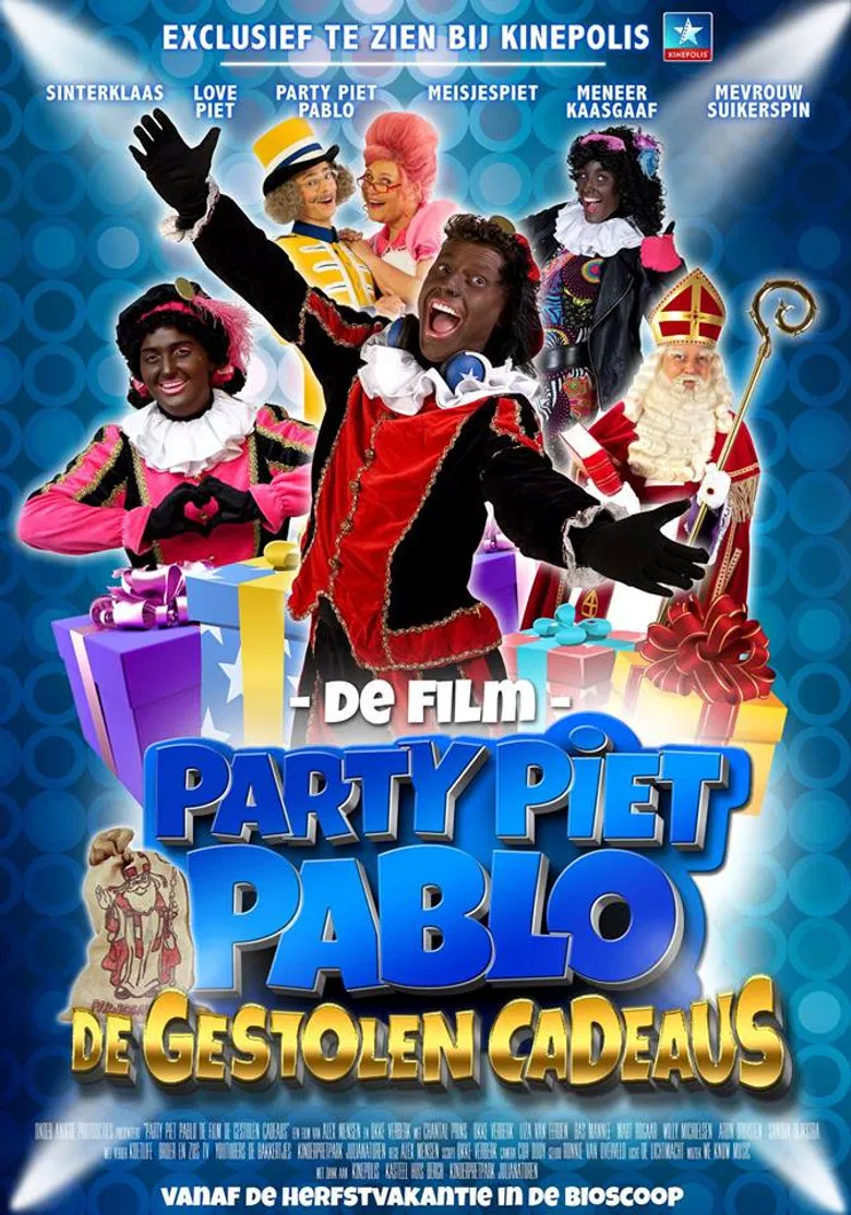 Party Piet Pablo en de gestolen cadeaus poster background