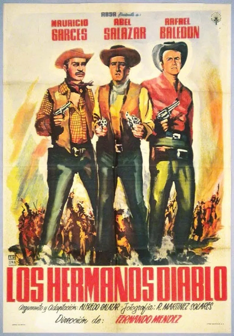Los hermanos Diablo poster background