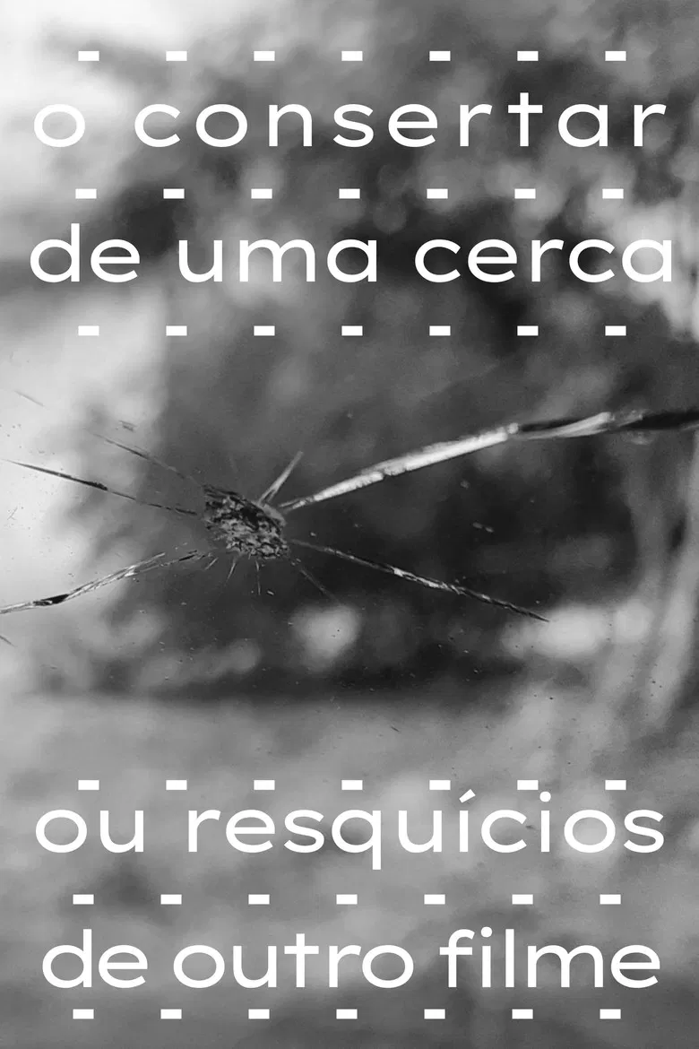 o consertar de uma cerca ou resquícios de outro filme poster background