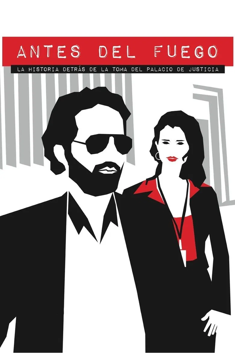 Before the fire poster background