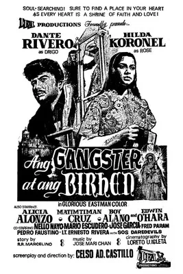 Ang Gangster At Ang Birhen poster background