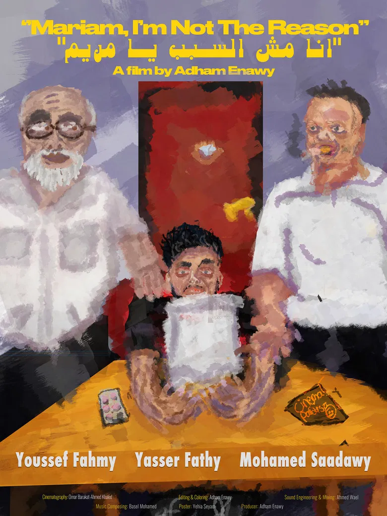 Mariam, I'm Not The Reason poster background