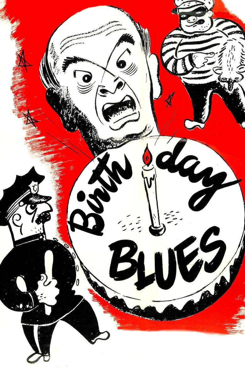 Birthday Blues poster background
