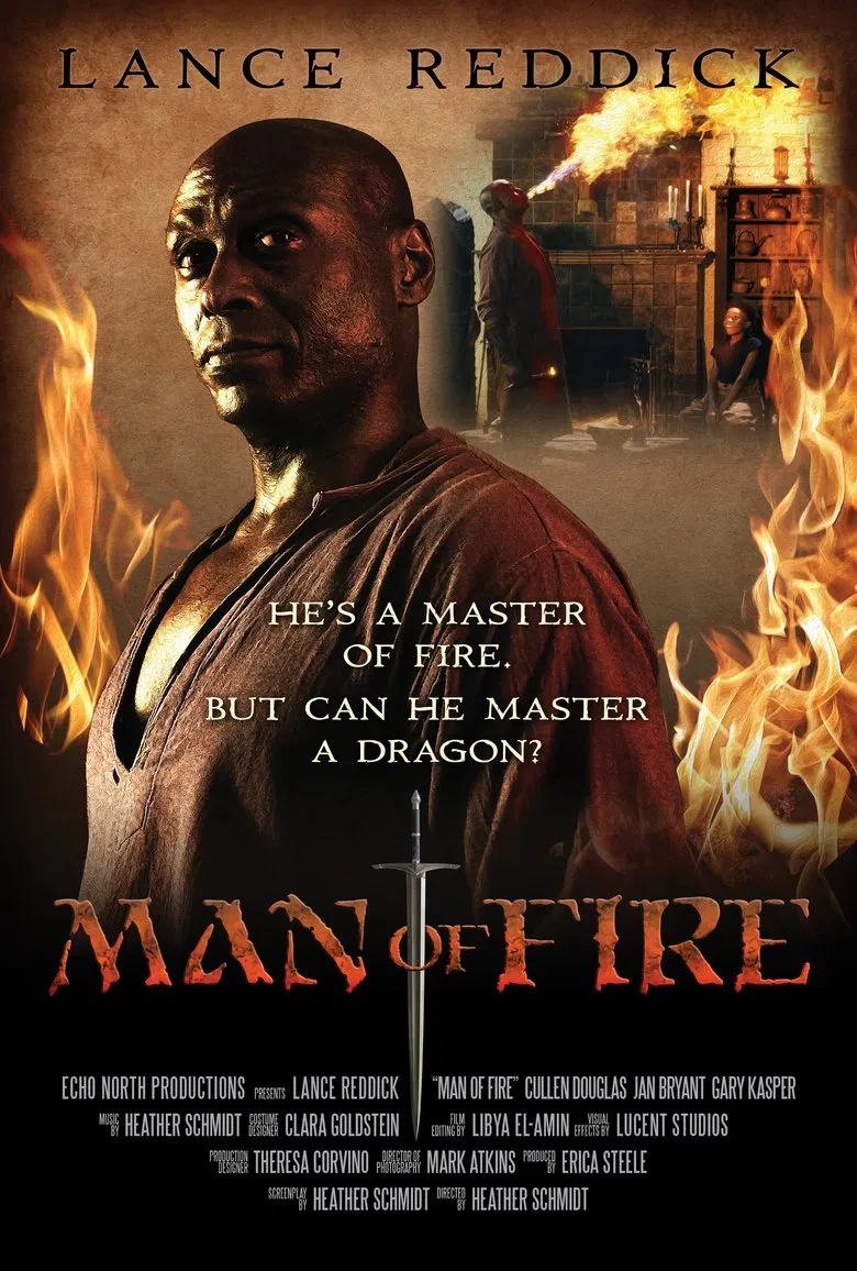 Man of Fire poster background