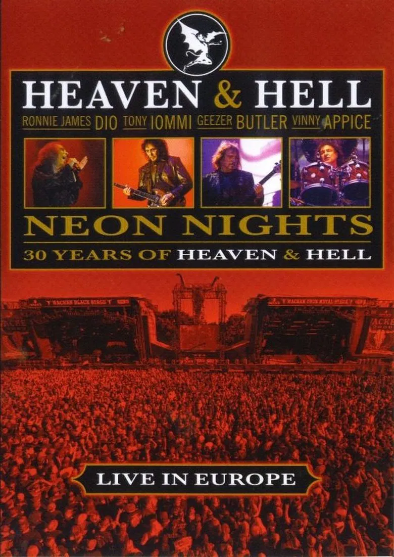 Heaven & Hell: Neon Nights poster background
