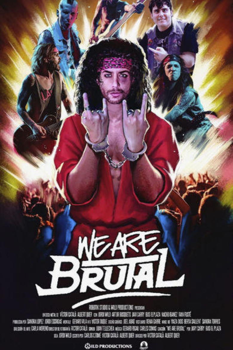 We Are Brutal poster background