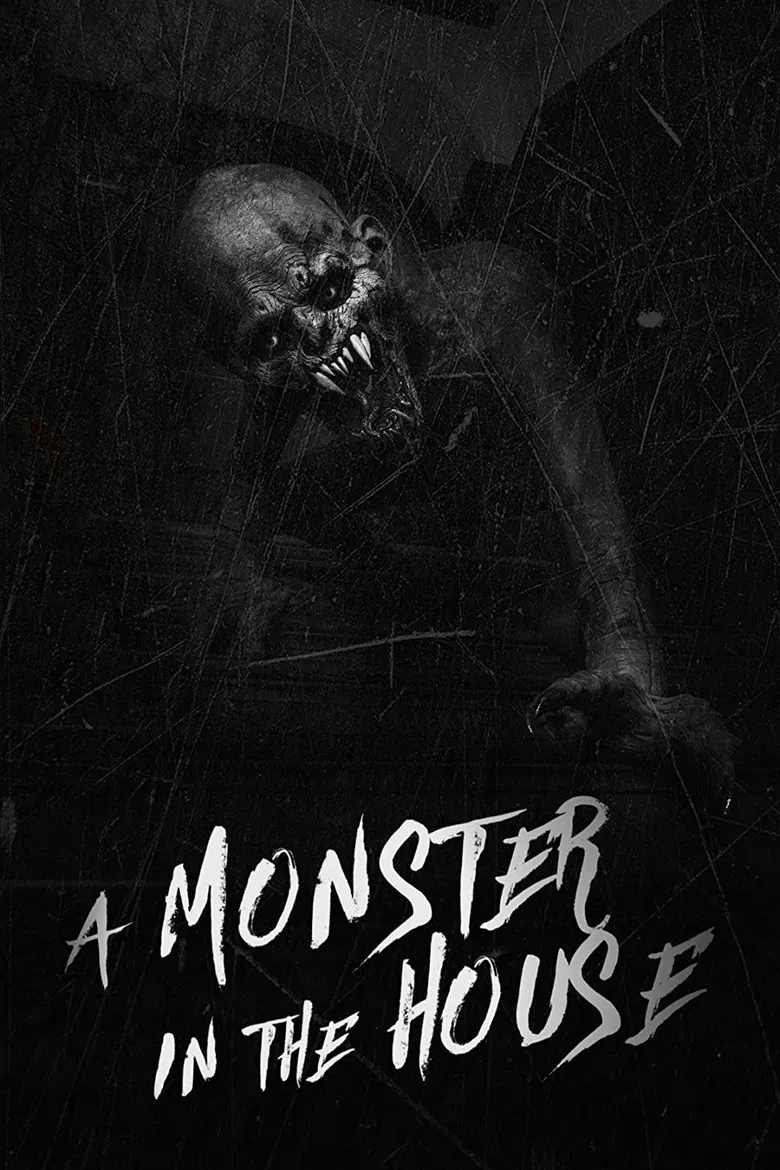 A Monster in the House poster background