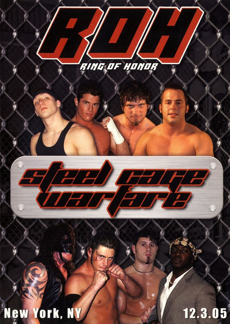 ROH: Steel Cage Warfare poster background