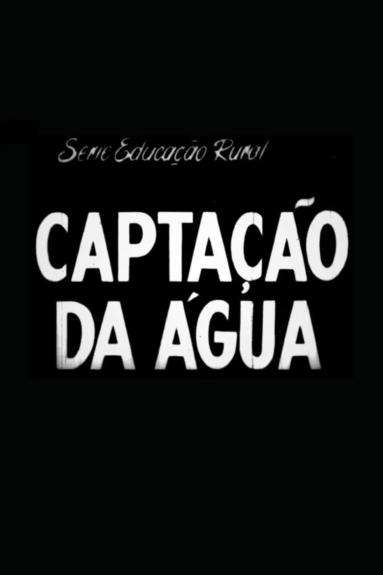 Captação da Água poster background