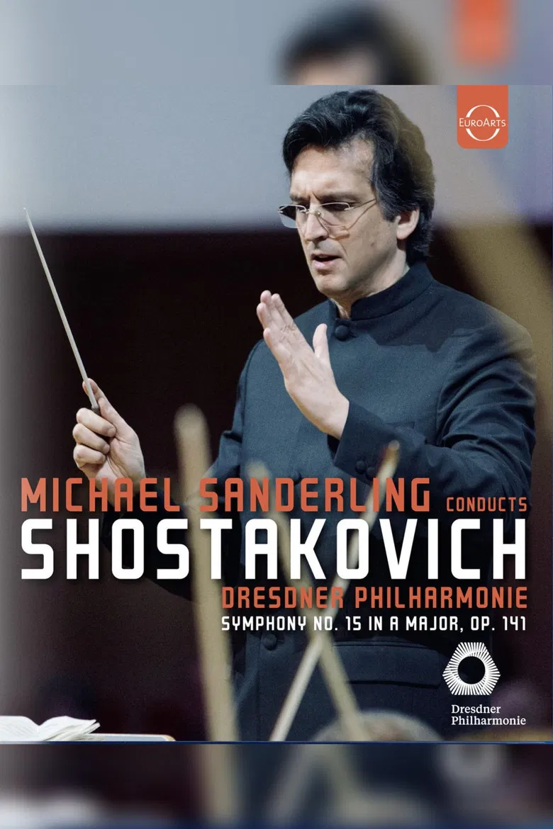 Shostakovich - Symphony no.15 (Michael Sanderling - Dresdner Philharmonie) poster background