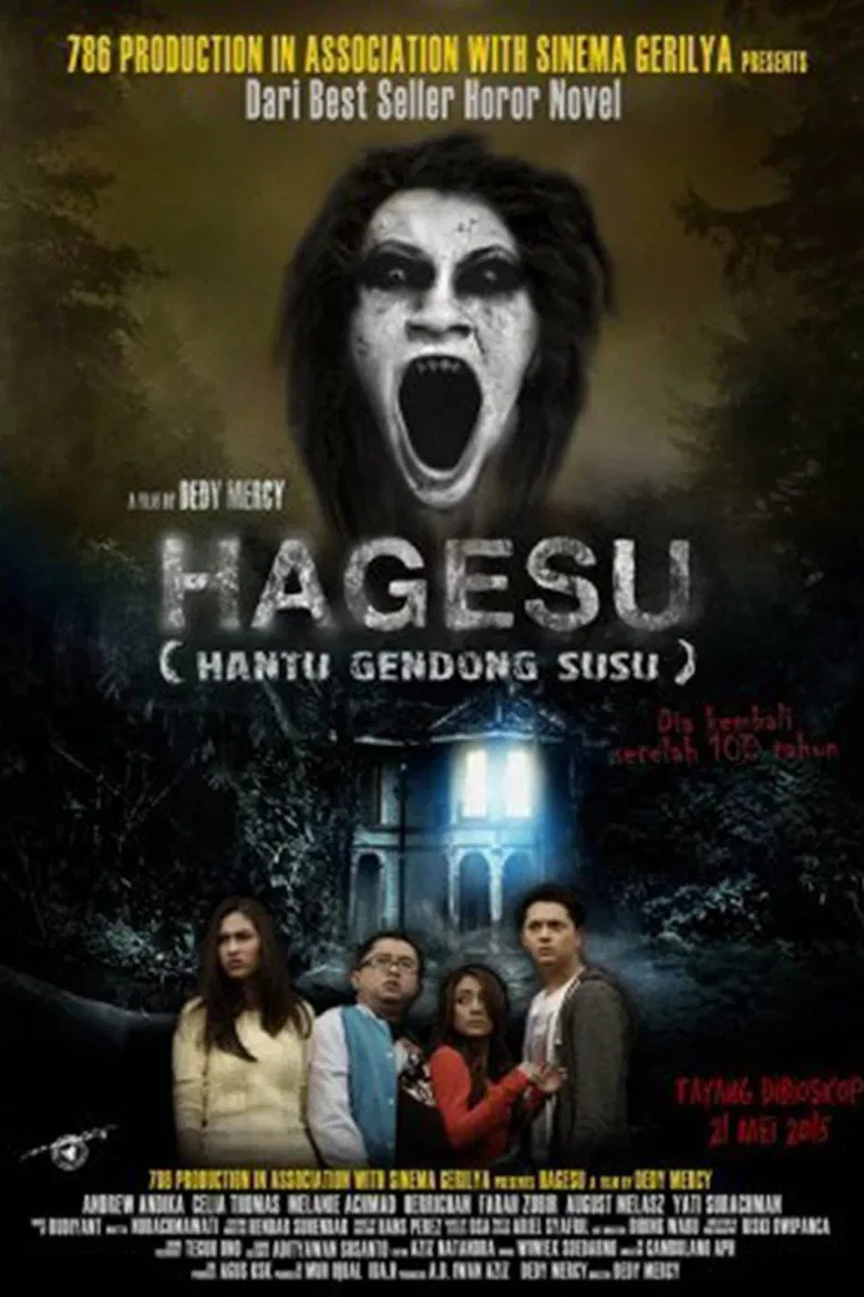 Hagesu (Hantu Gendong Susu) poster background