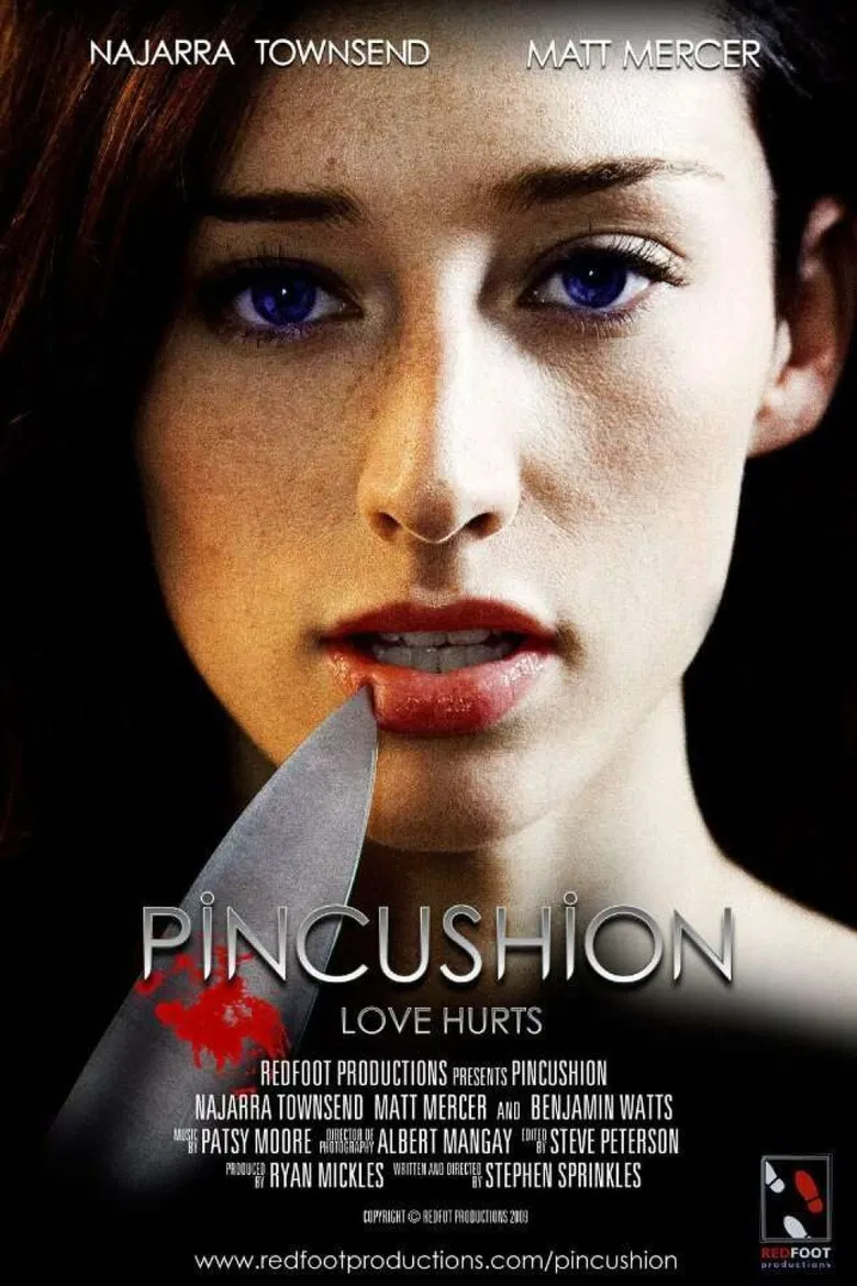 Pincushion poster background