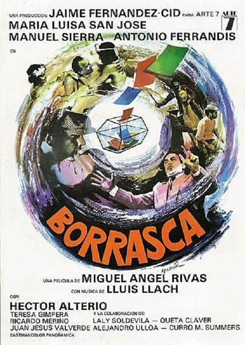 Borrasca poster background