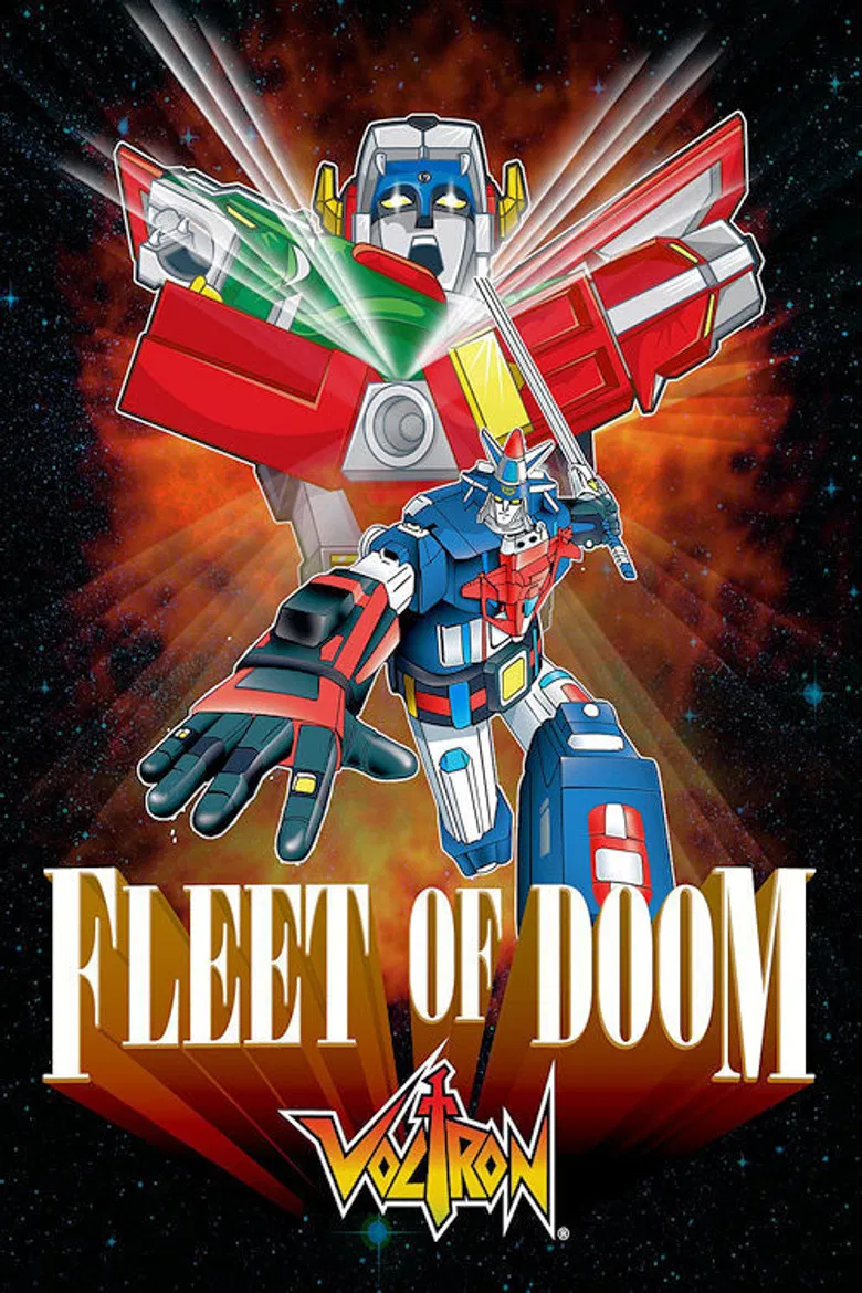 Voltron: Fleet of Doom poster background