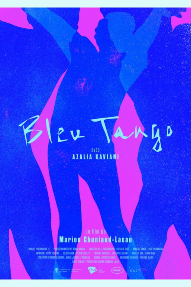 Blue Tango poster background