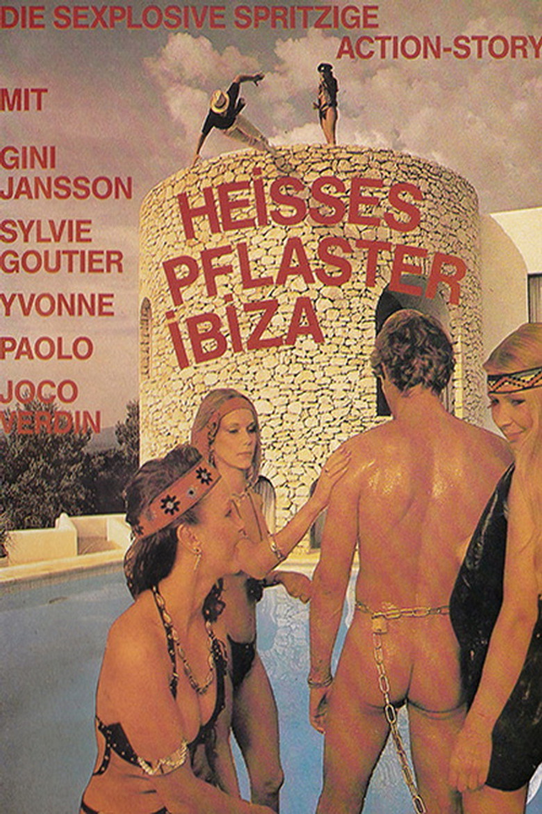 Heißes Pflaster Ibiza poster background