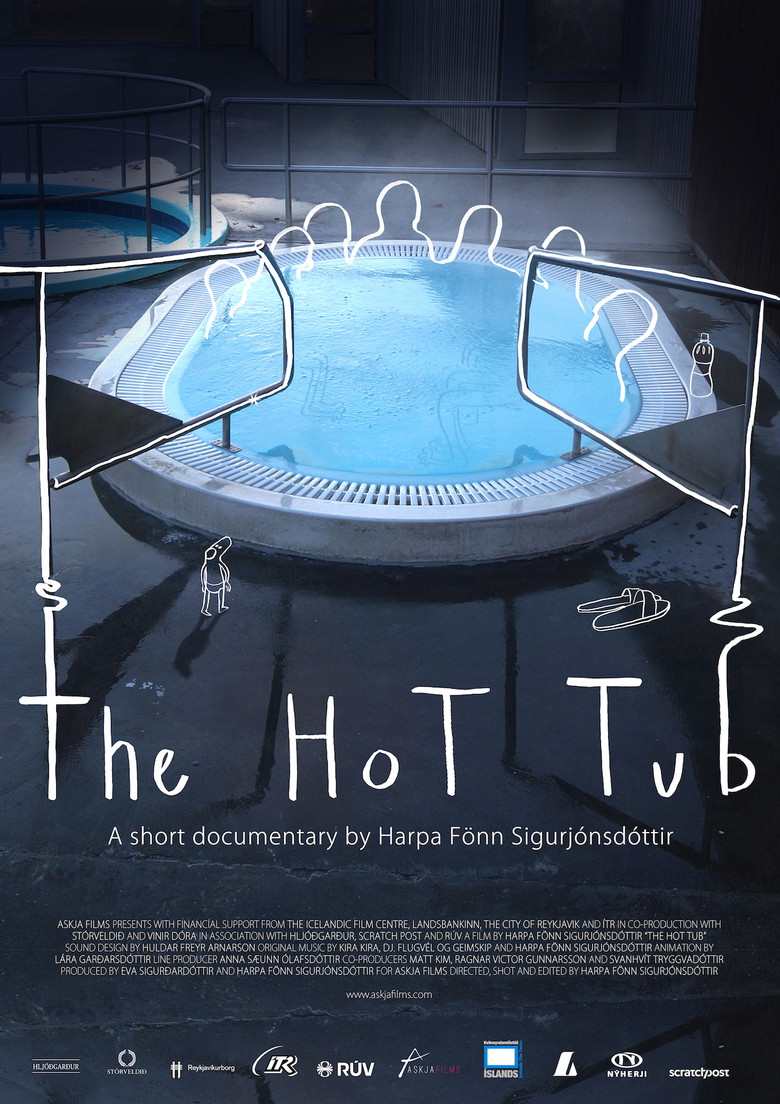 The Hot Tub poster background