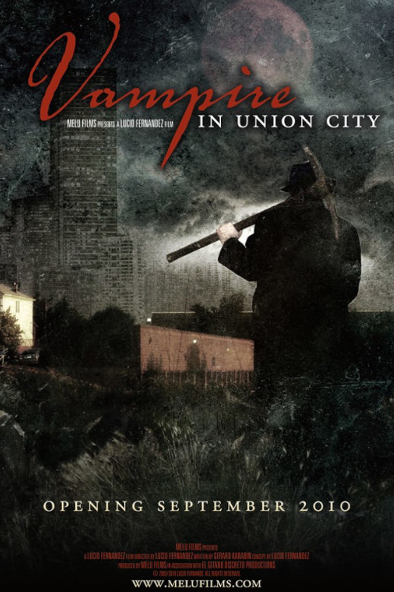 Vampire in Union City poster background