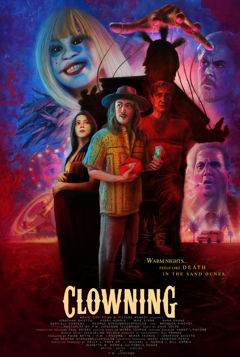 Clowning poster background