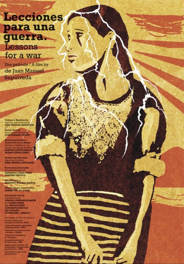 Lessons for a War poster background