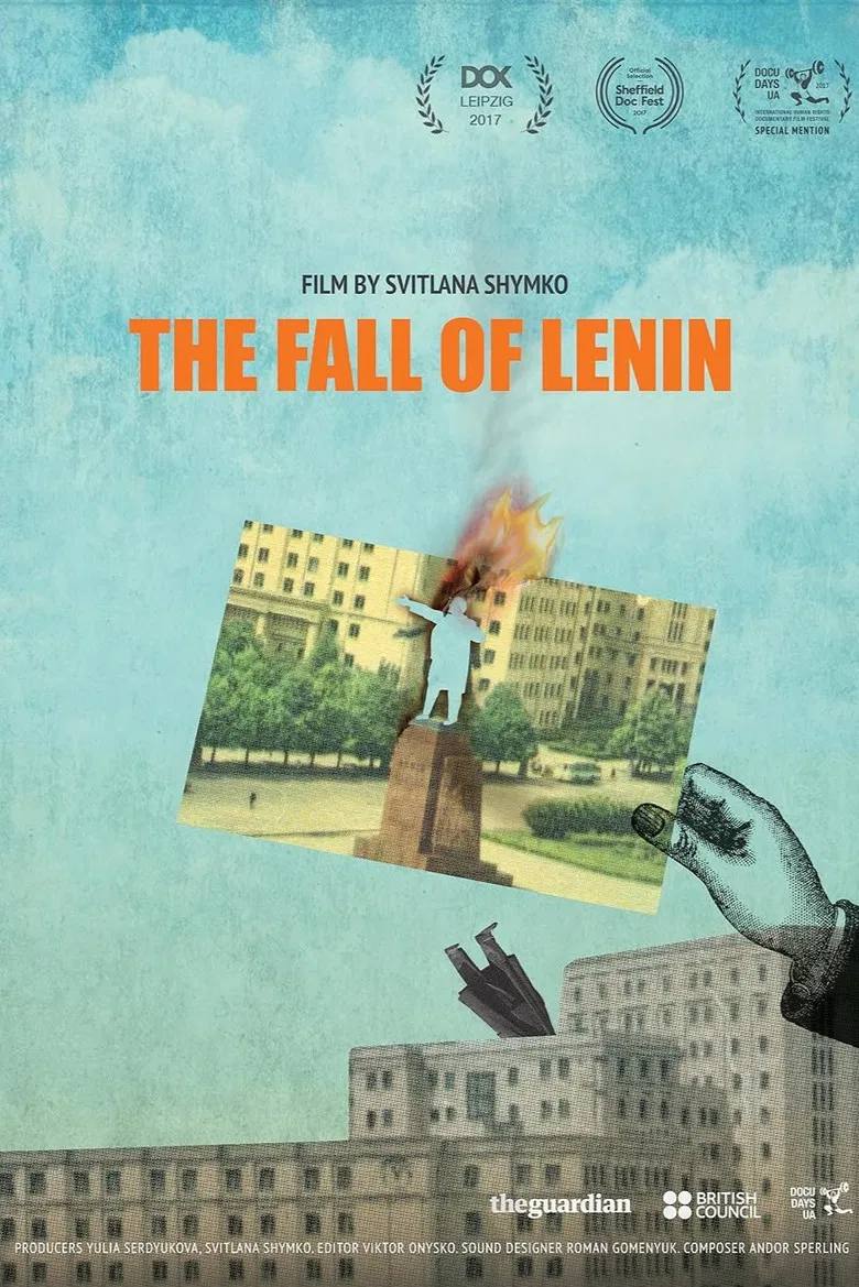 The Fall of Lenin poster background