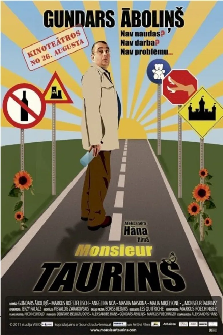 Monsieur Taurins poster background