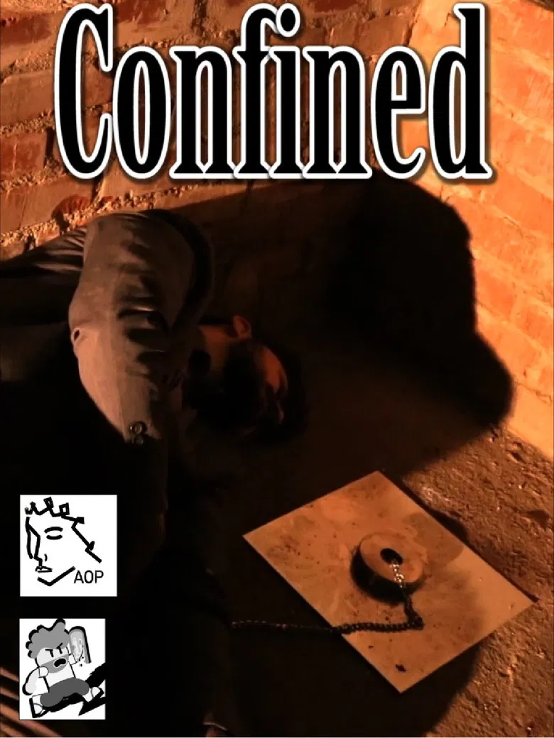 Confined poster background