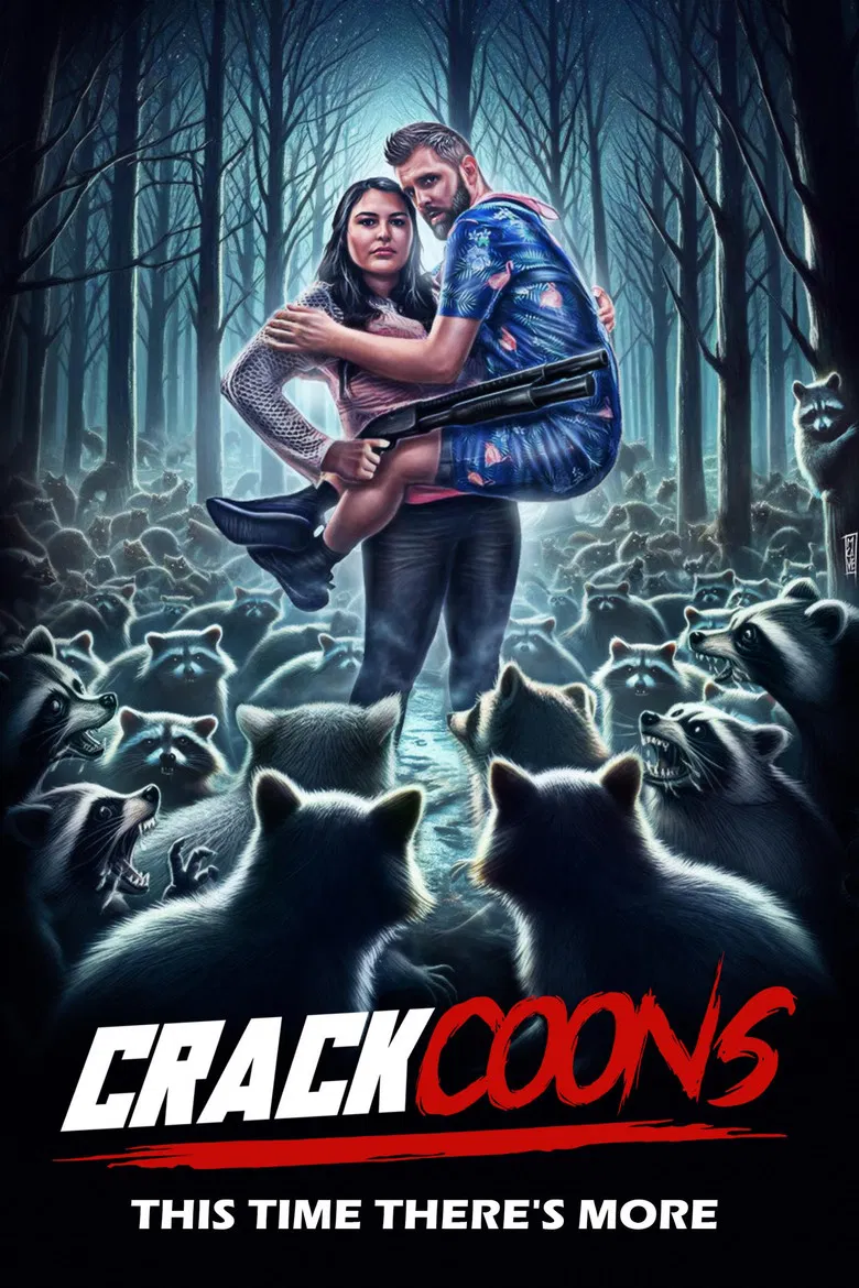 Crackcoons poster background
