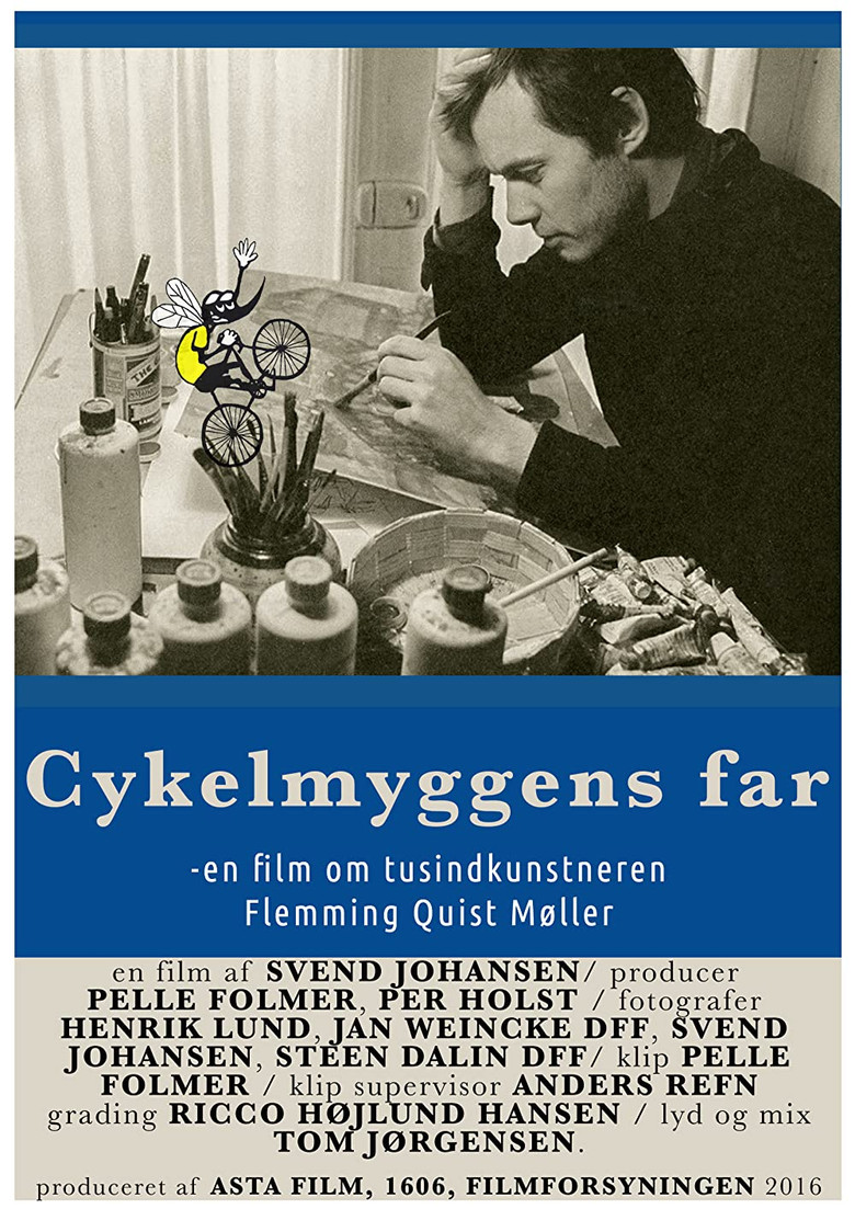 Cykelmyggens far poster background