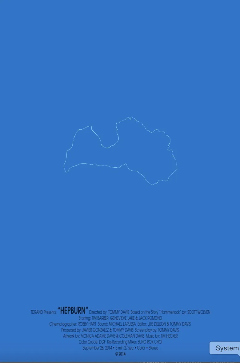 Hepburn poster background