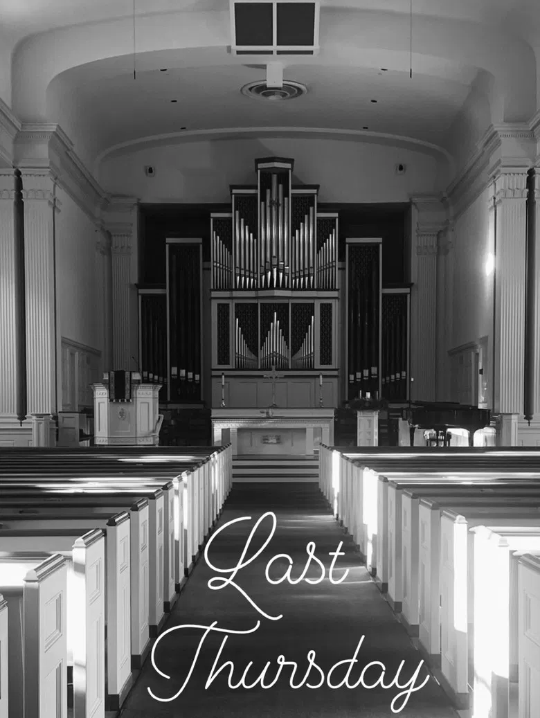 Last Thursday poster background