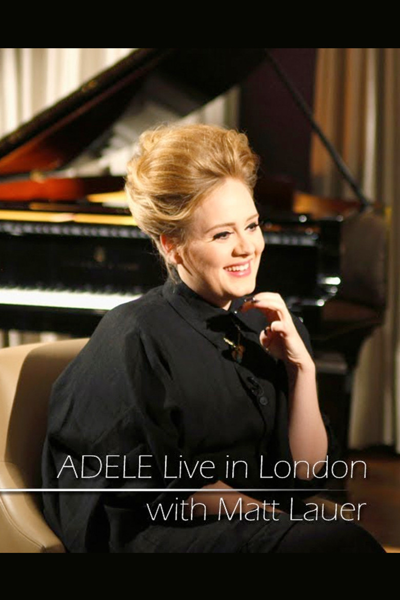 Adele - Live in London poster background