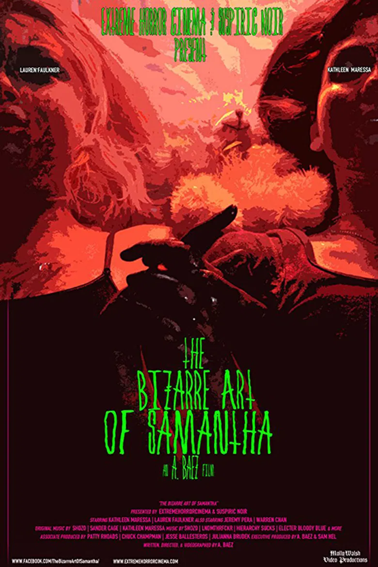 The Bizarre Art of Samantha poster background