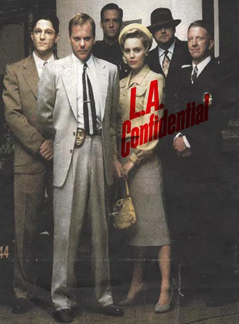 L.A. Confidential poster background