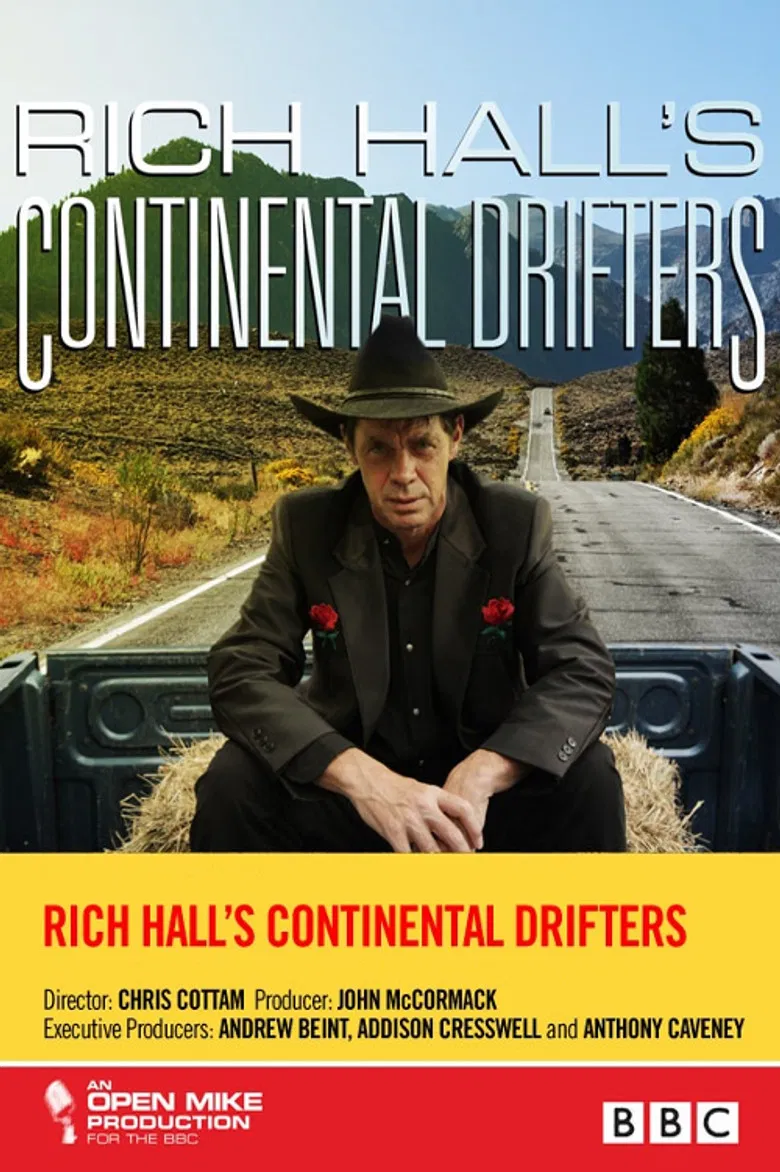 Rich Hall's Continental Drifters poster background