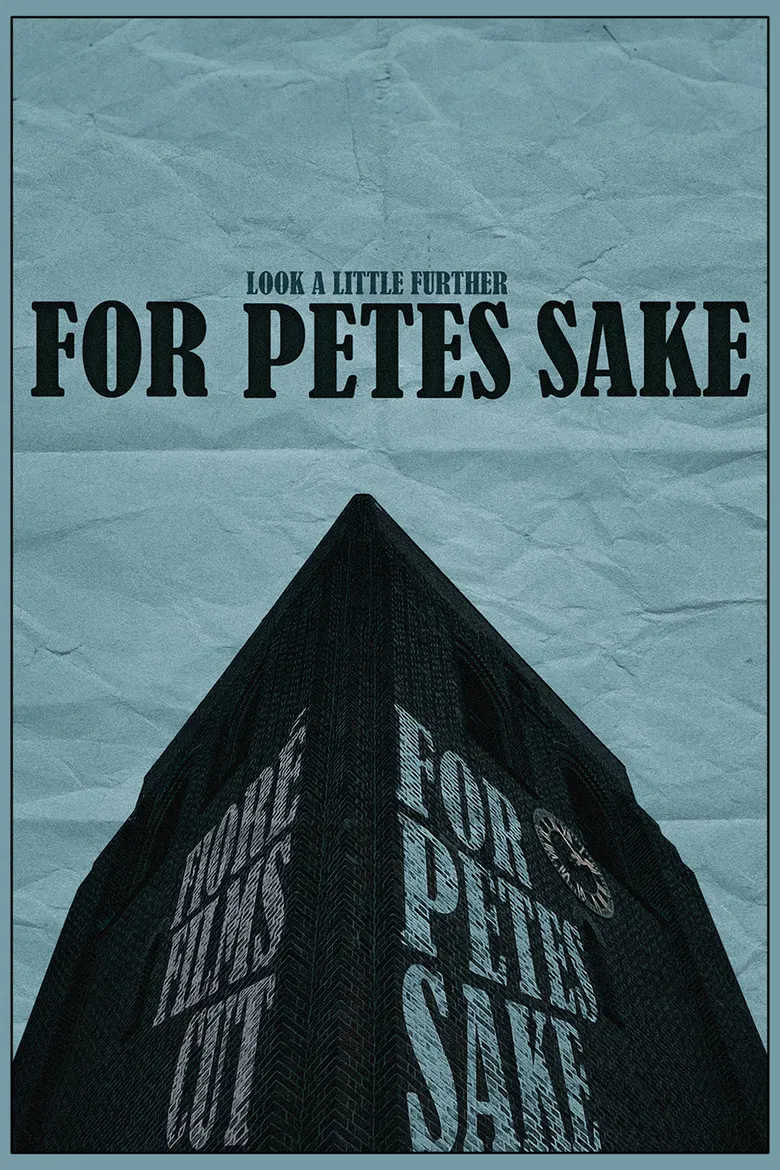 For Pete's Sake poster background