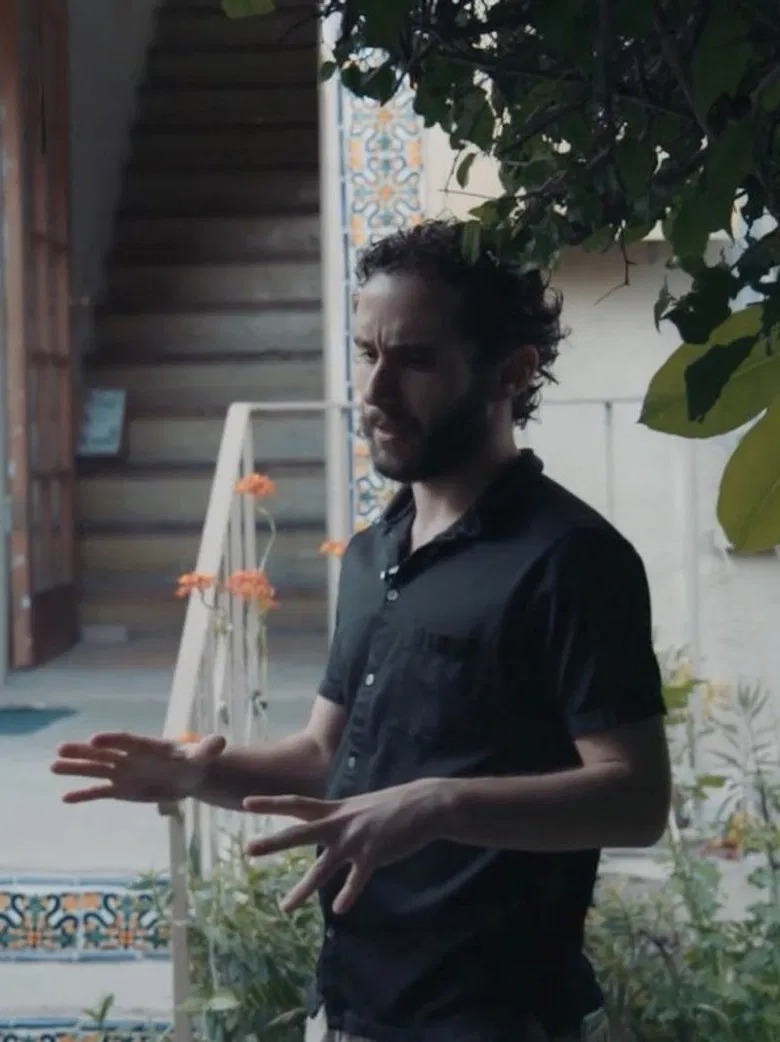 Cafe Tangerine poster background